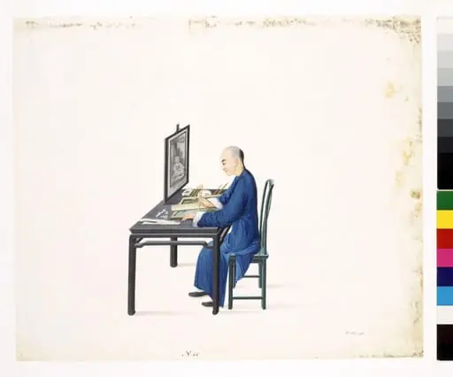 A Glass Painter