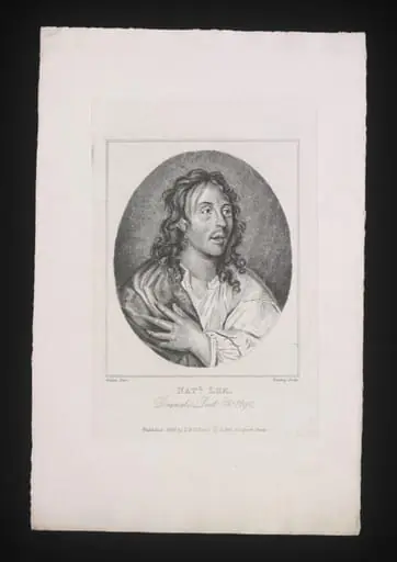 Nathanel Lee, Dramatic Poet Ob. 1690