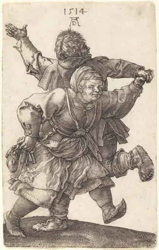 Peasant Couple Dancing
