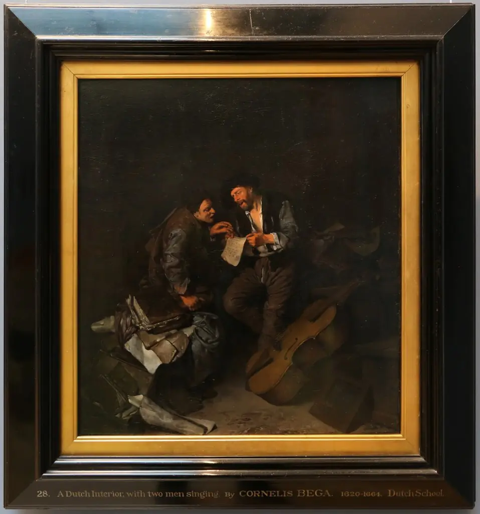 Two singing Men