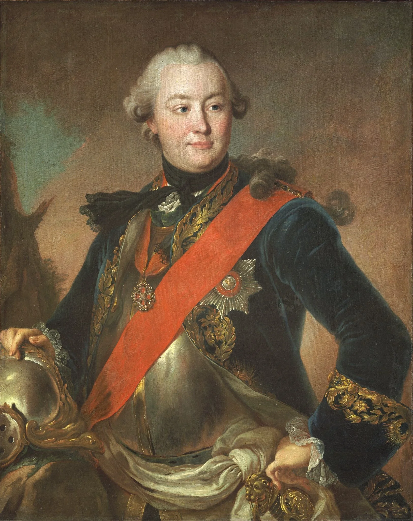 Porträt des Grigory Orlov (1734-1783)
