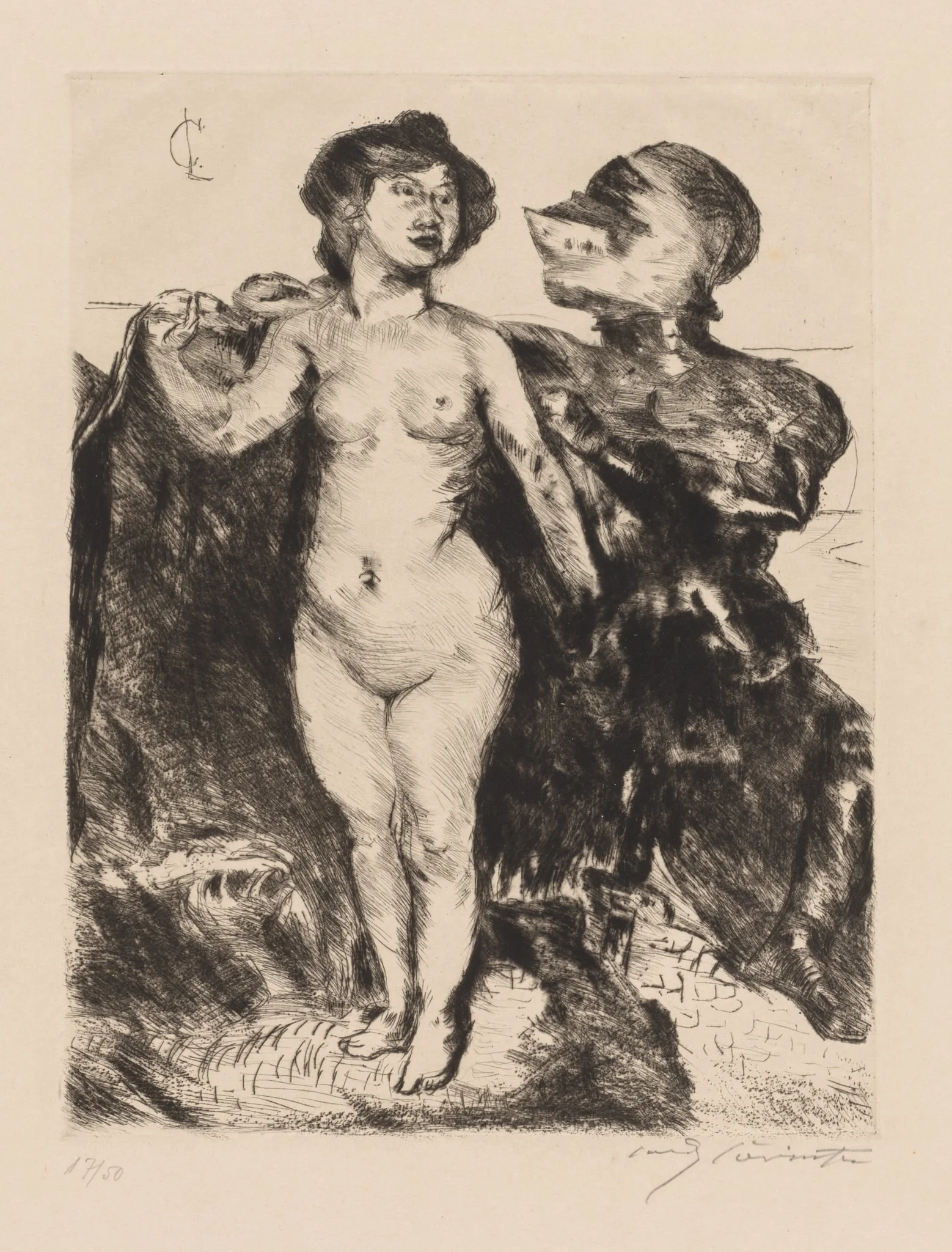 Perseus and Andromeda, by Lovis Corinth, 1920