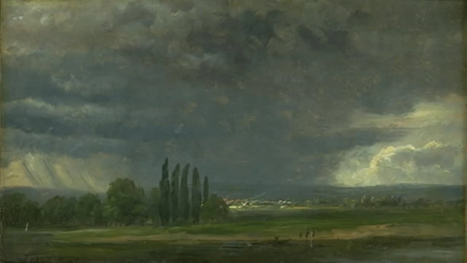 The Elbe Valley near Dresden, by Unknown, 1823