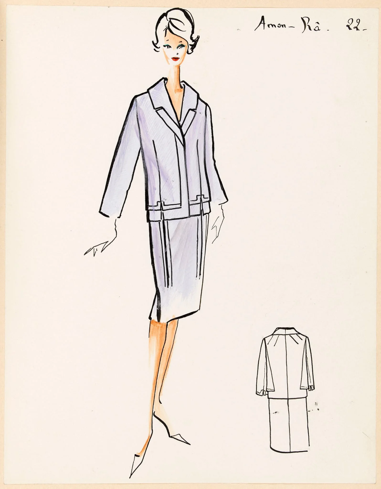 Amon-Râ, by Marie-Louise Carven, 1959