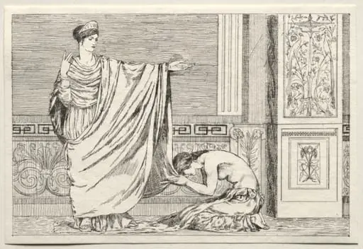 Cupid and Psyche: Psyche and Juno