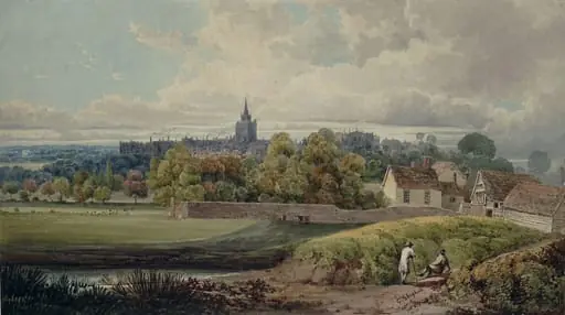 View of Aylesbury, Bucks