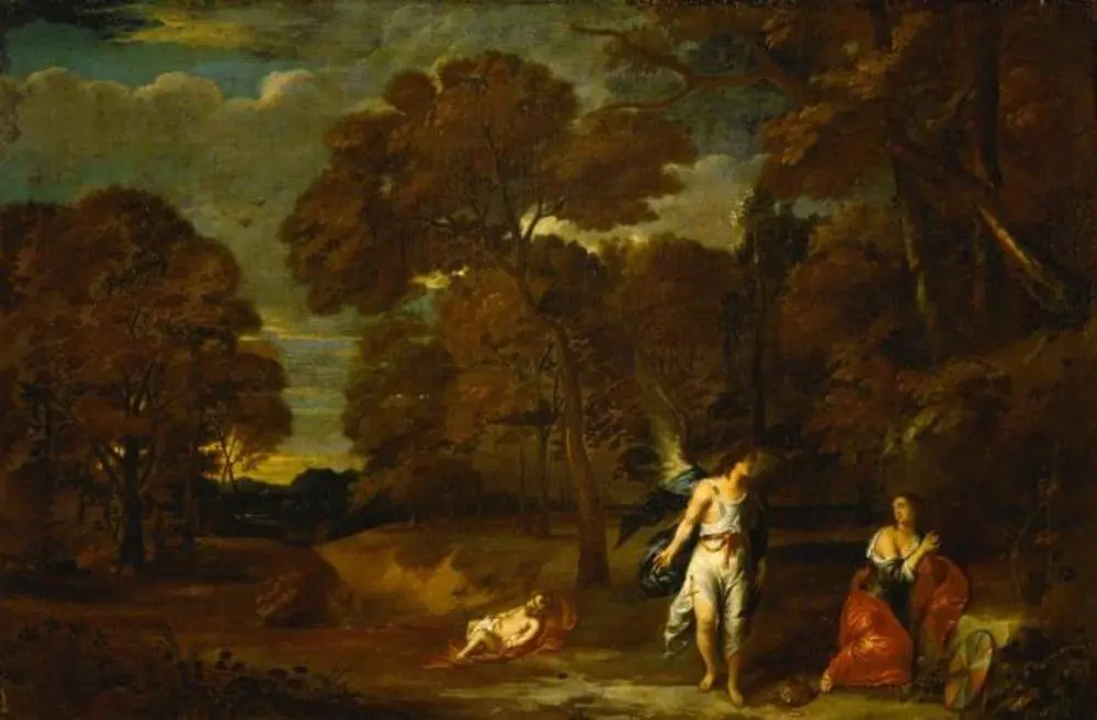 Landscape with Hagar and the angel