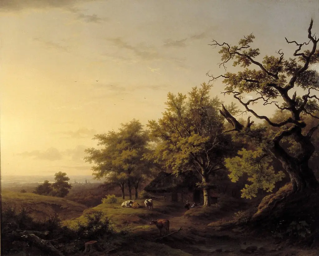 Gelders landscape with cows