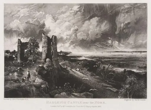 HADLEIGH CASTLE near the NORE