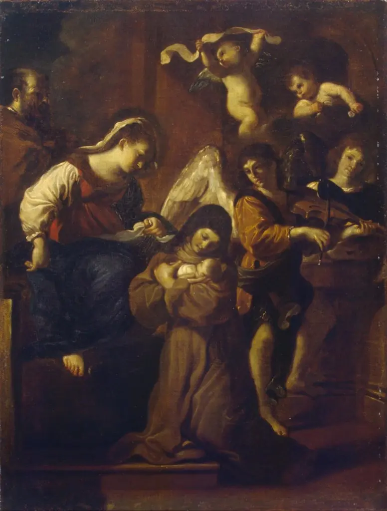 Vision of St Clare