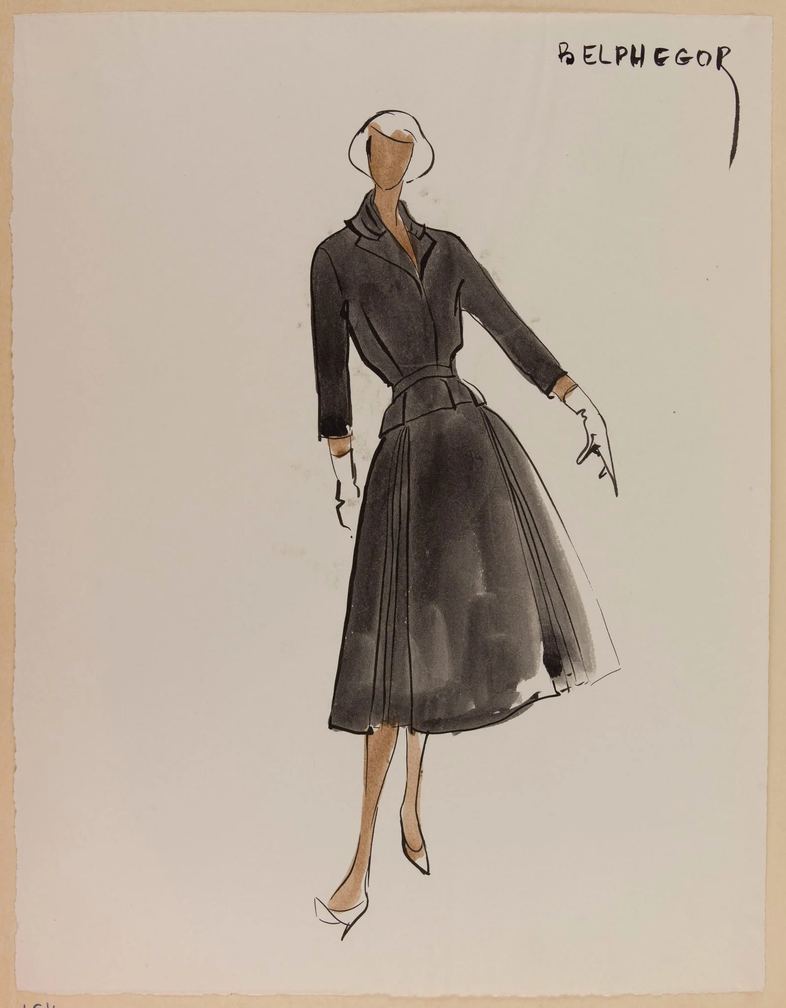 Belphégor, by Marie-Louise Carven, 1956