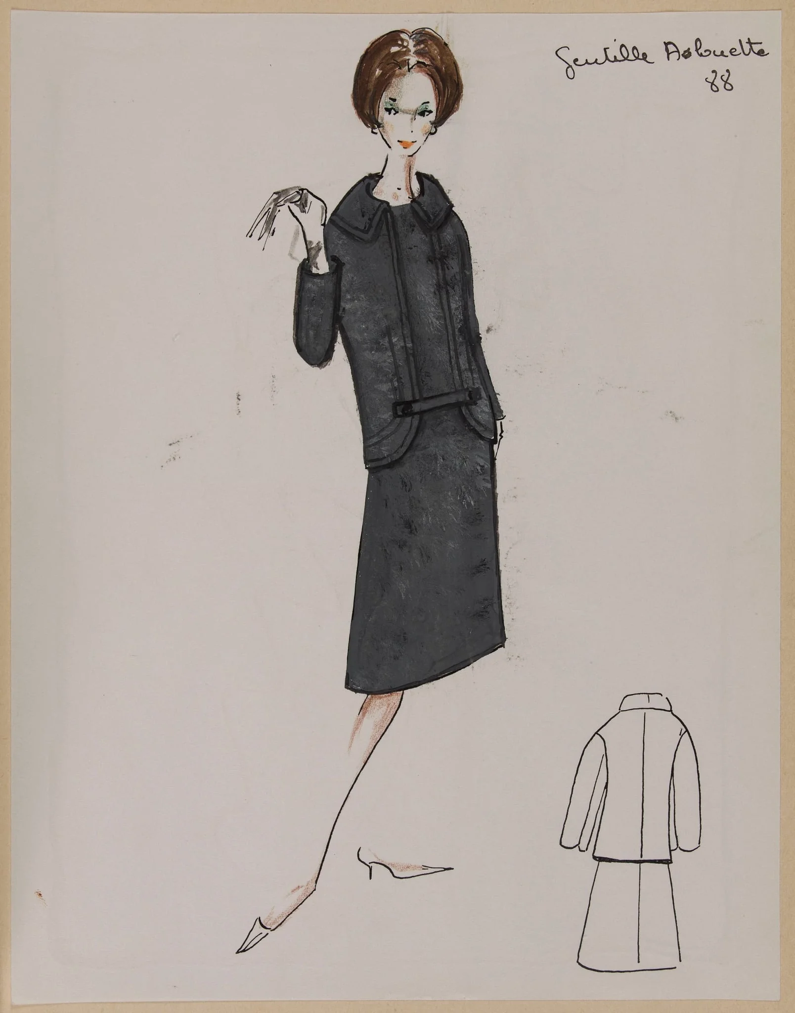 Gentille alouette, by Marie-Louise Carven, 1960