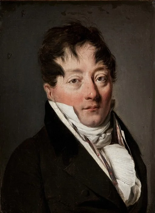 Grimod de La Reynière, by Louis-Léopold Boilly, oil, 1850