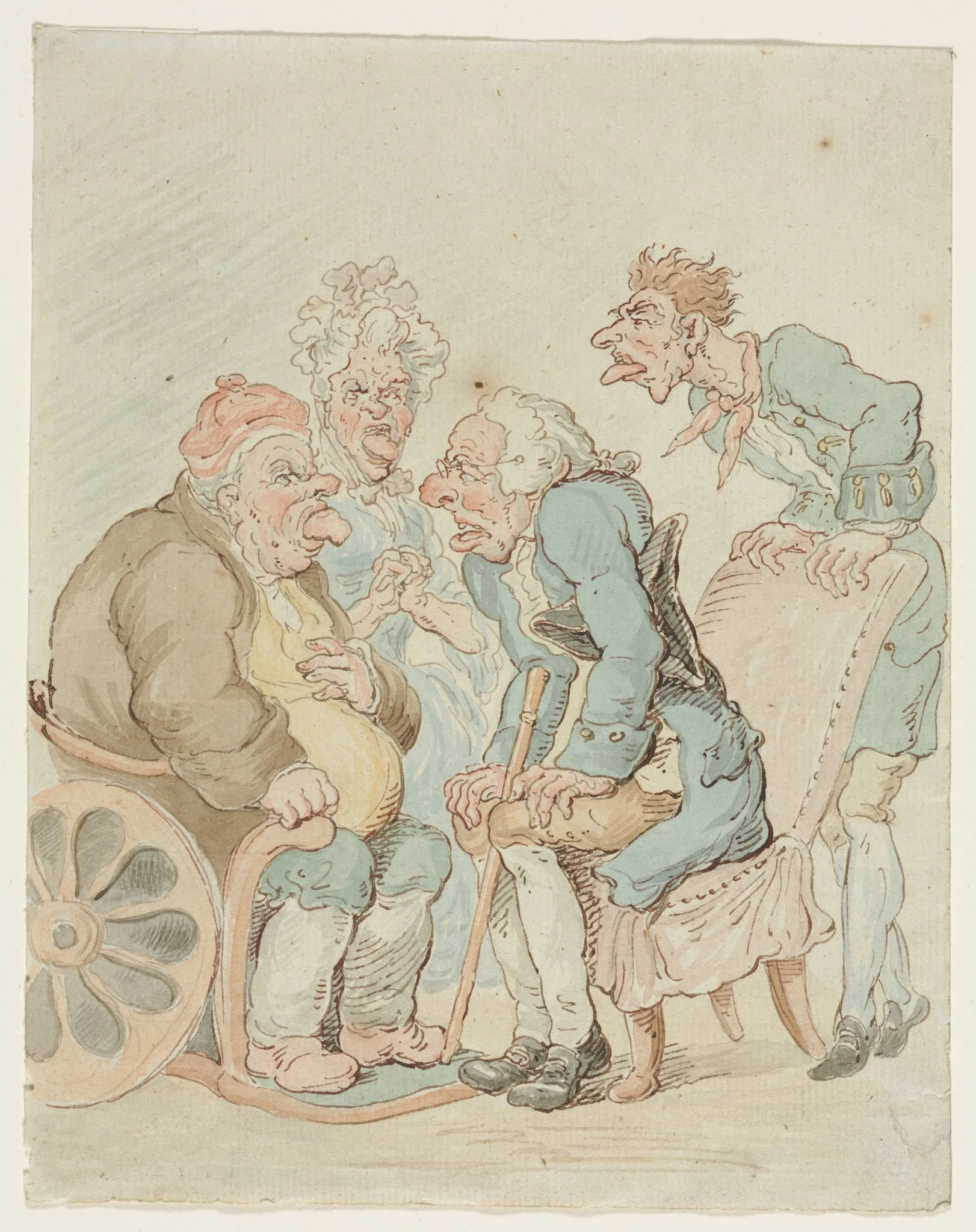 Doctor, by Thomas Rowlandson, 1900