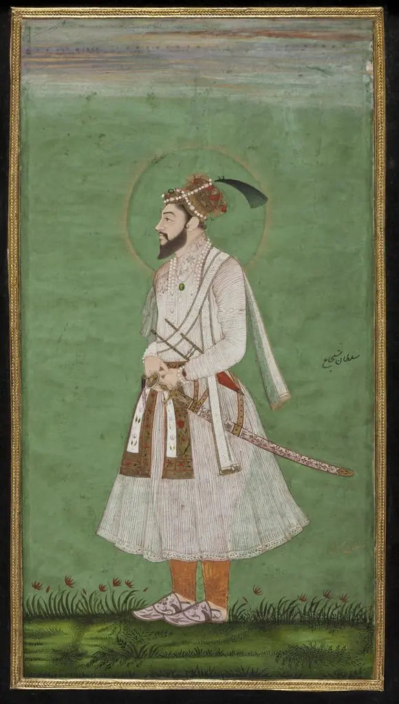 Portrait of a Mughal Prince, possibly a copy of a portrait of Sultan Shuja (1616-1659)