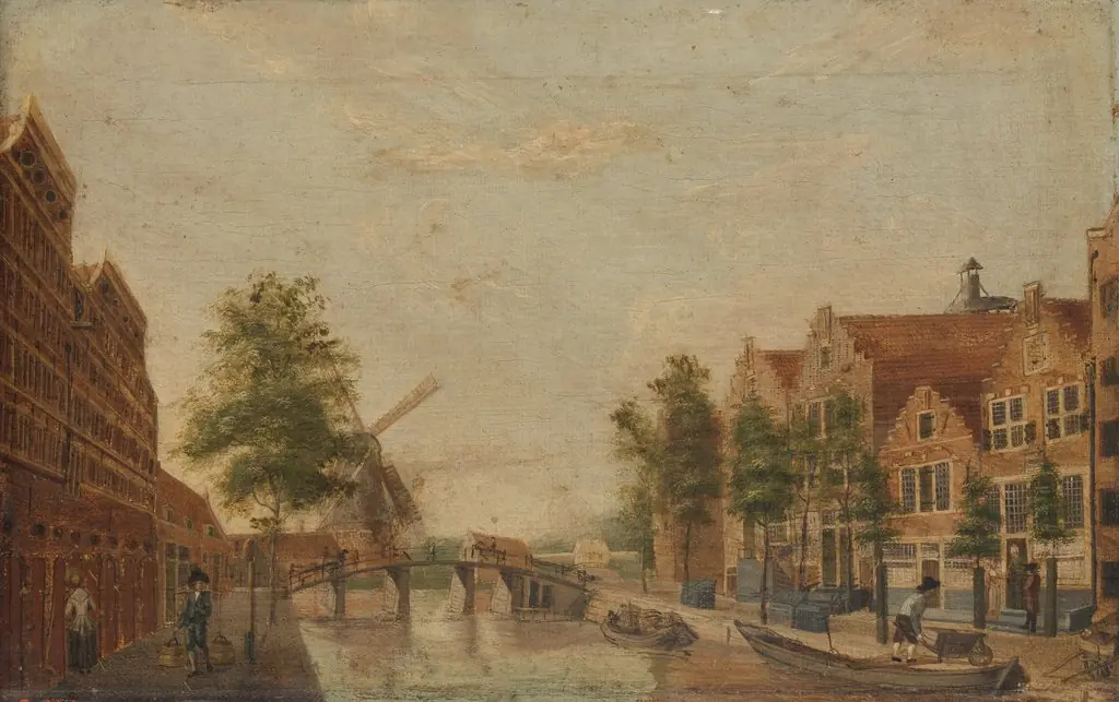 The Brouwersgracht in Amsterdam