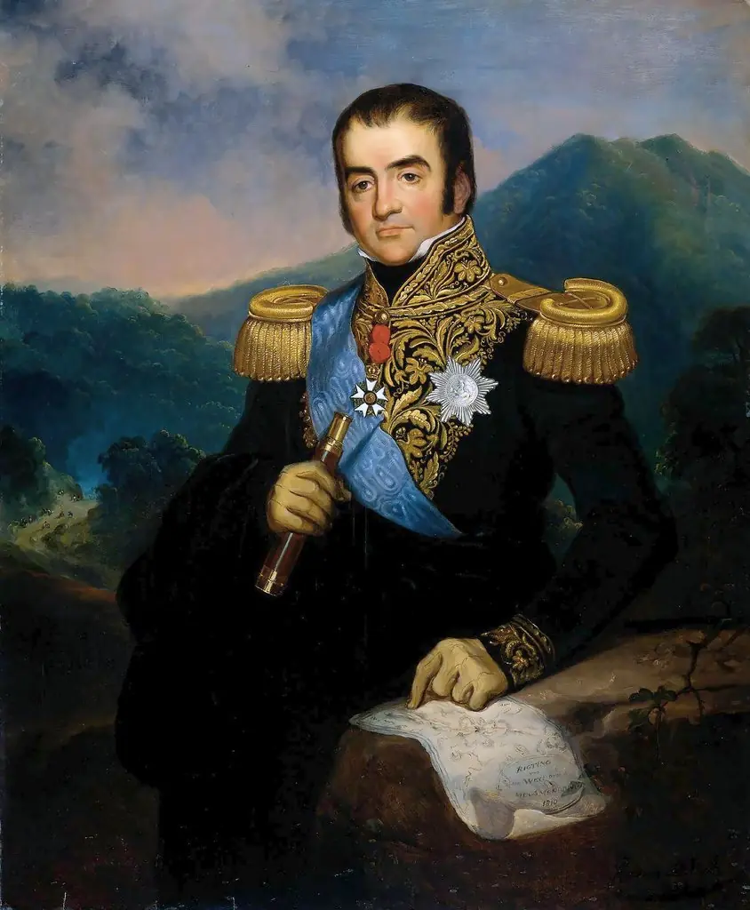 Posthumous portrait of Herman Willem Daendels (1762-1818). Gouverneur-generaal (1808-10)