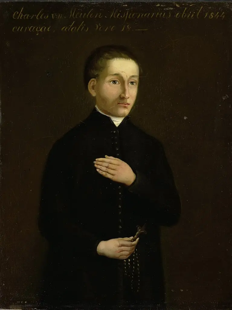 Portrait of Charles van der Meulen, Missionary to Curaçao