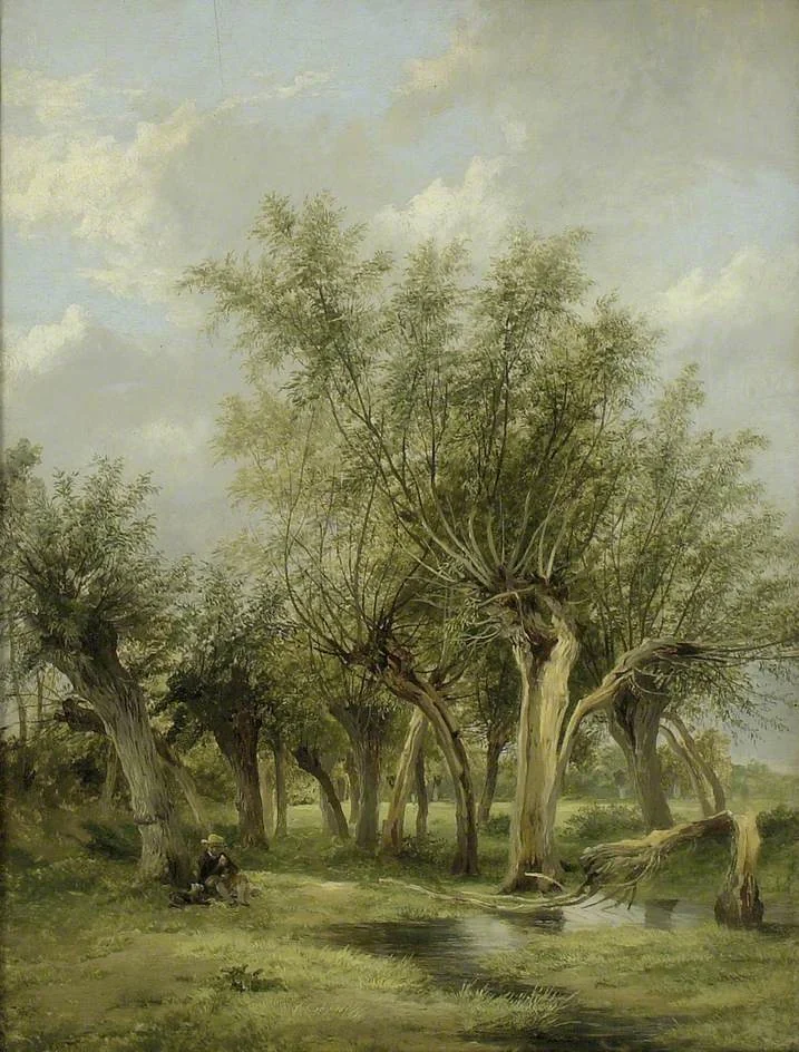 The Willow Stream, by James Stark, oil, 1829