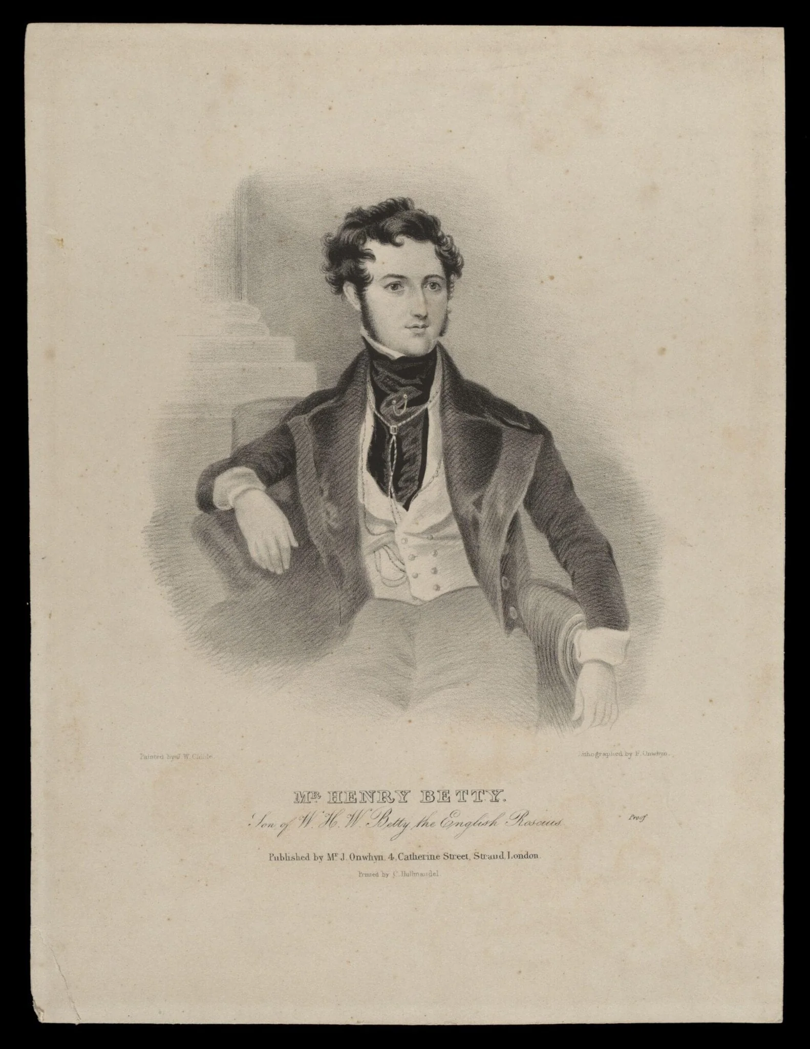 H Beard Print Collection, by James Warren Childe, 1850