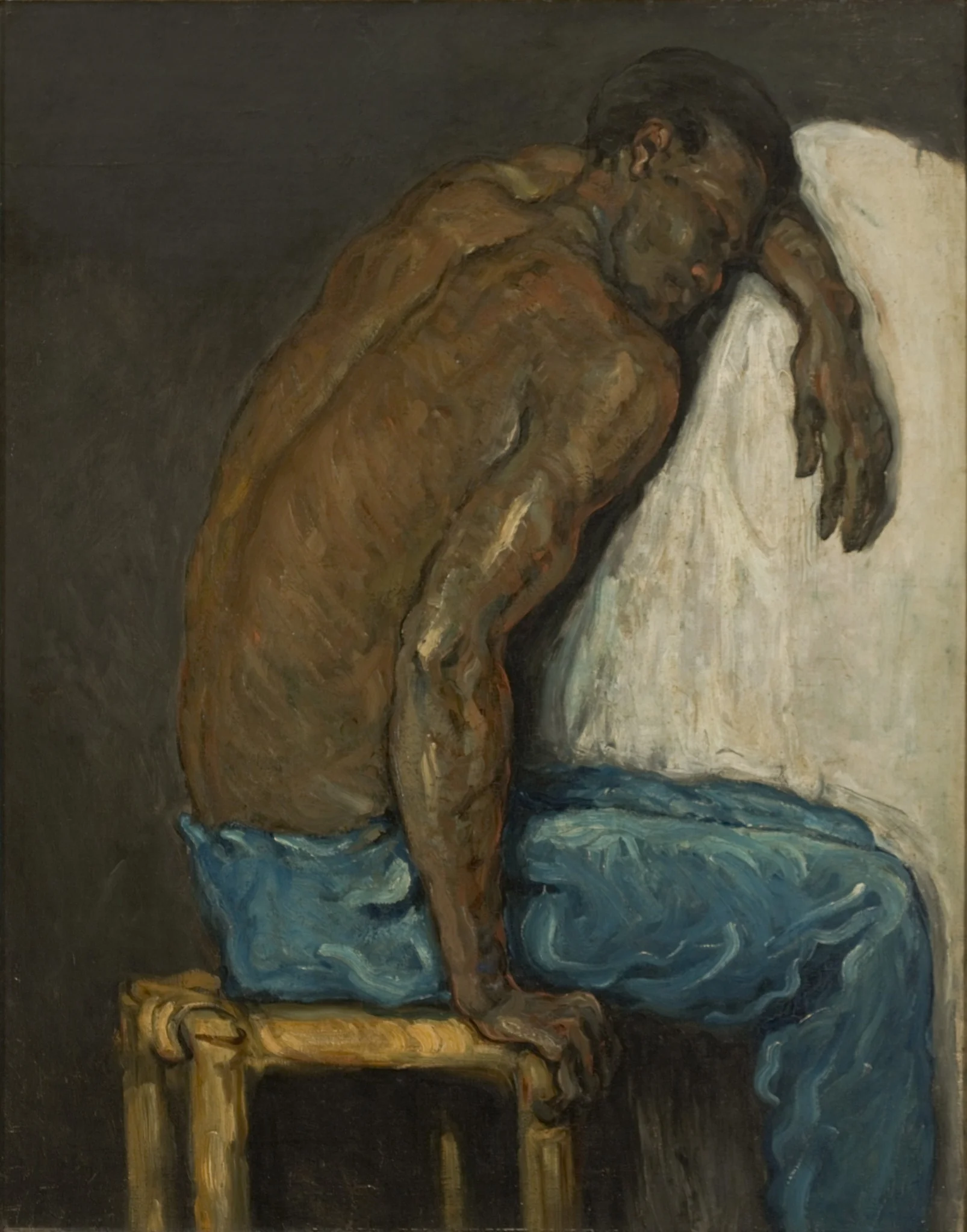 Scipio the Negro, by Paul Cezanne, oil, 1867