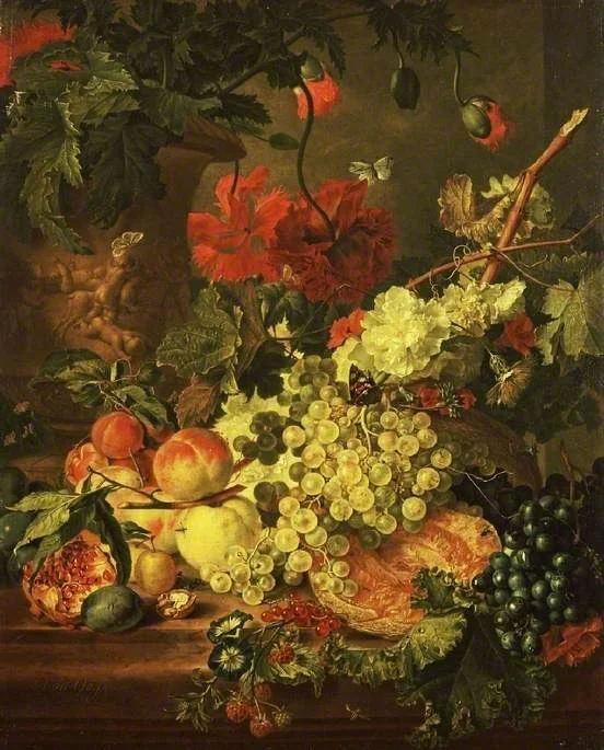 Fruit and flowers