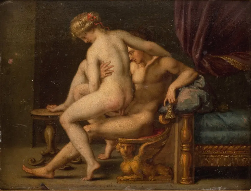 Nuditet med mand og kvinde