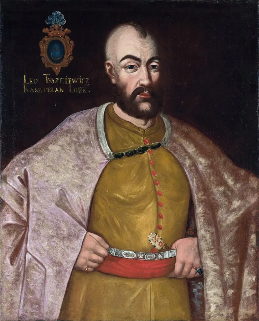 Portrait of Leo (Lew) Tyszkiewicz, Leliwa coat of arms (?–before 1515), castellan of Liubech (?)