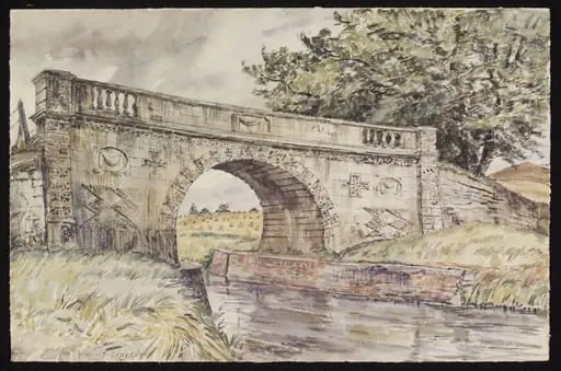 Lady Bridge over the Kennett and Avon Canal, Wilcot