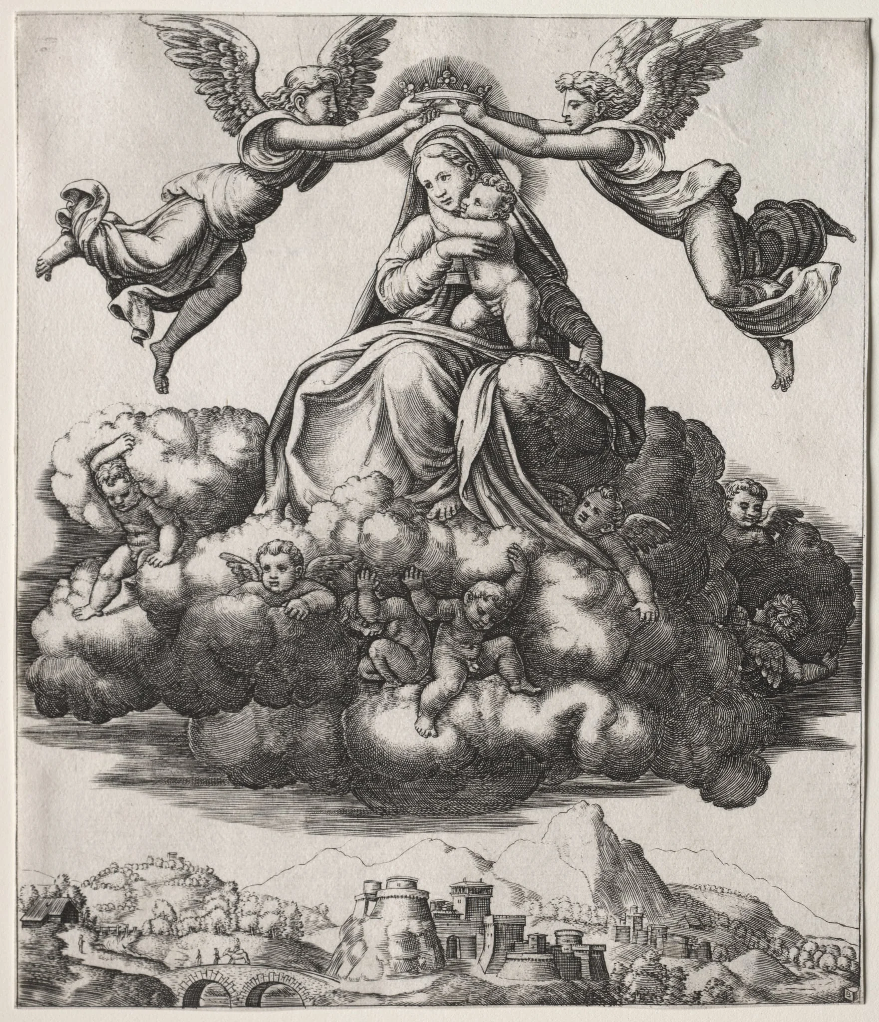 The Virgin in Glory
