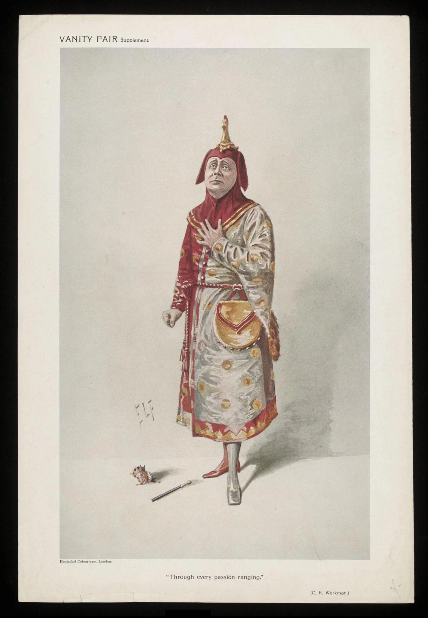 H Beard Print Collection, by E.L.F., 1873