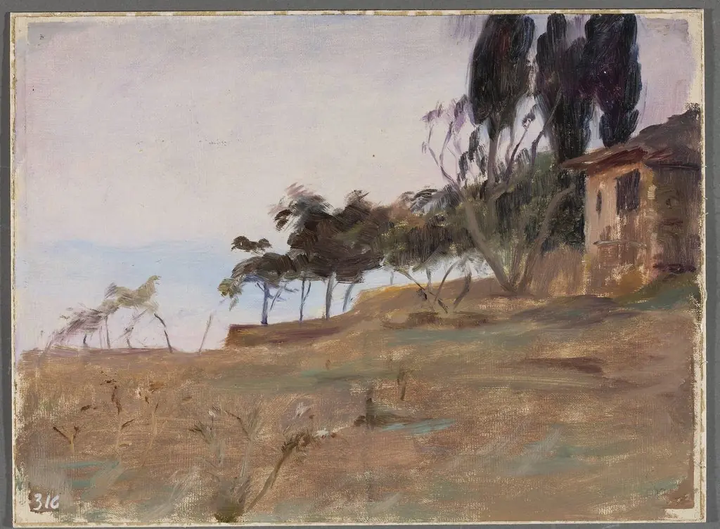 Study. From the journey to Constantinople