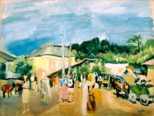 Târg dobrogean (Peisaj din Balcic)
