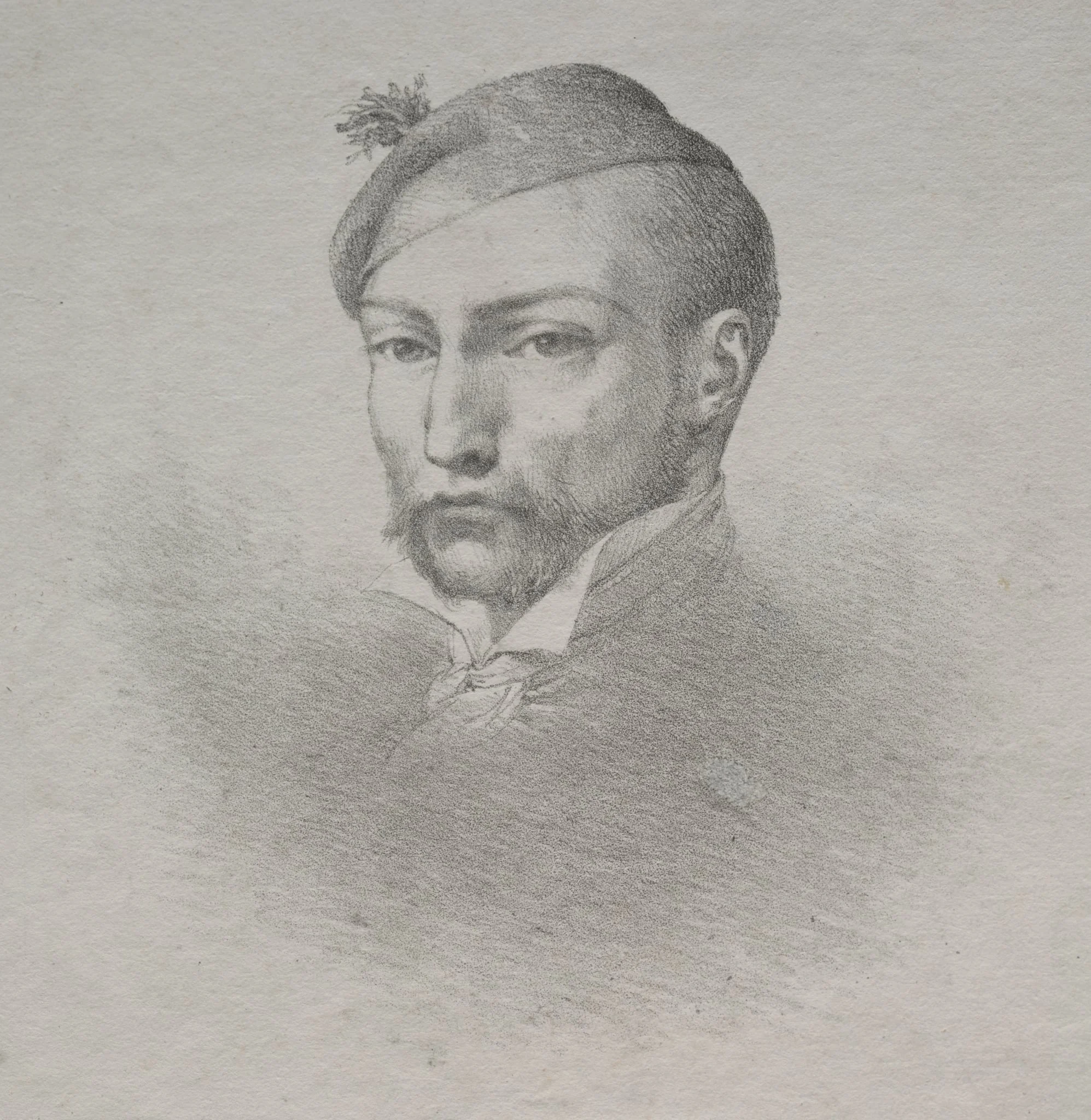 Théodore Géricault, by Léon Cogniet, 1824