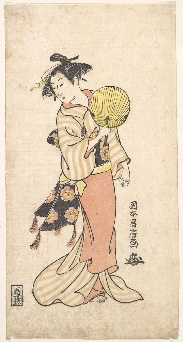 Untitled, by Masafusa, ink, 1760