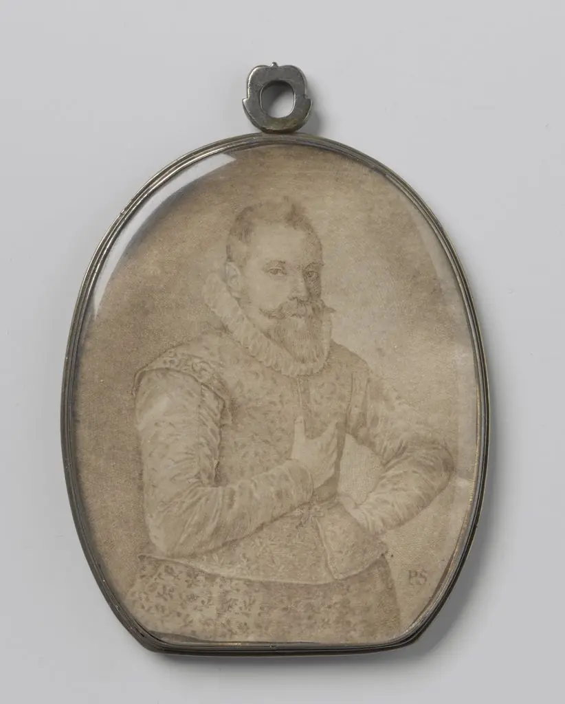 Portret van een man, by Pieter Serwouters