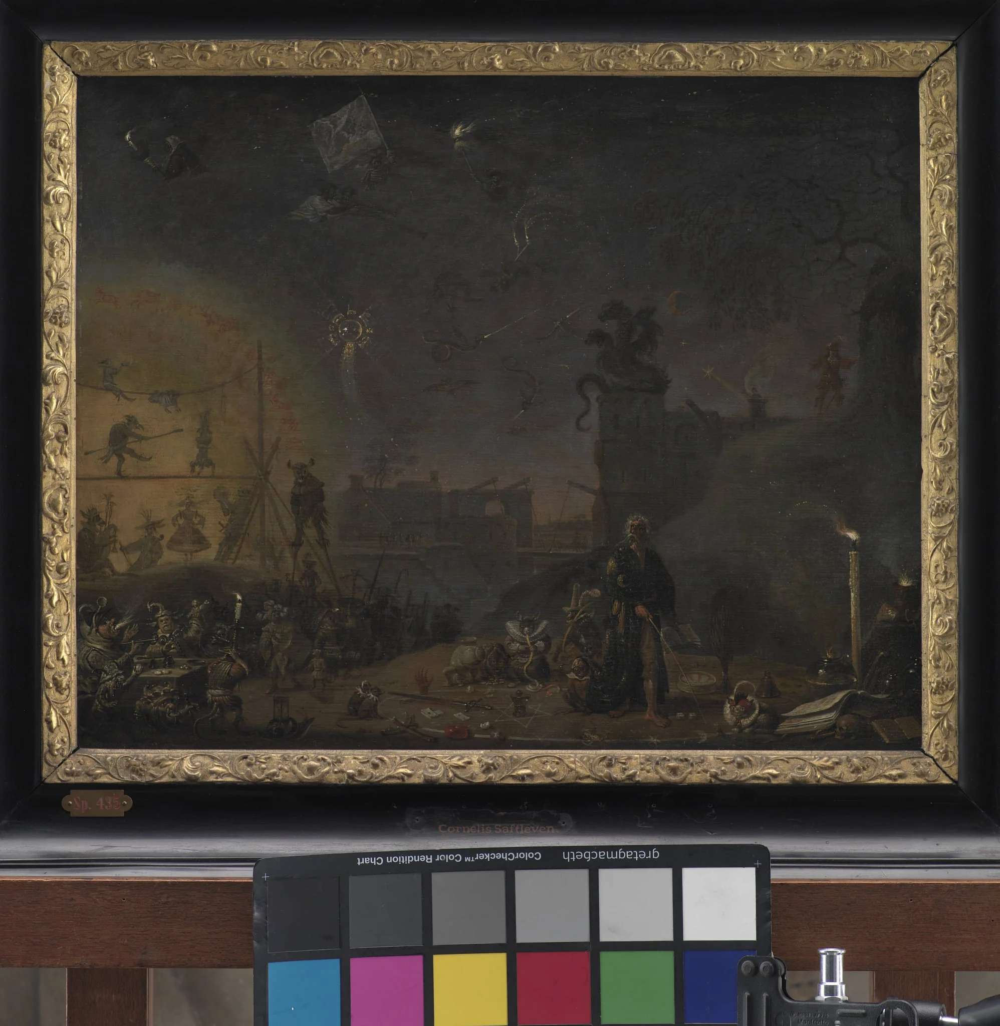 The Vision of the Sunday Child, by Unknown, 1660