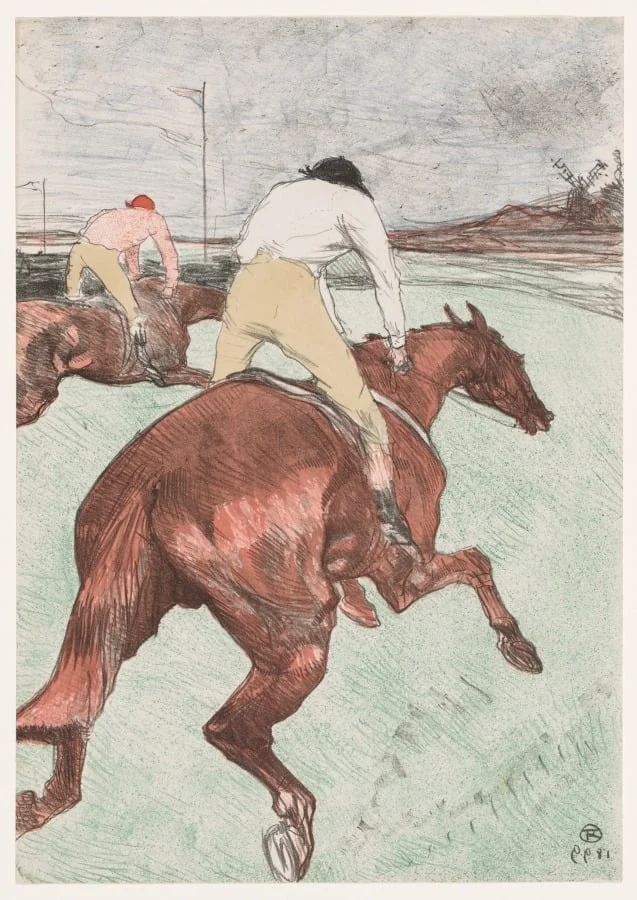 The Jockey, by Henri de Toulouse-Lautrec, 1899
