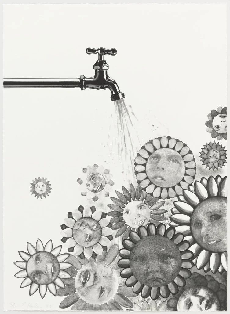 Untitled, by Sean Mellyn, ink, 1998
