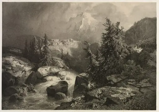 Storm in the Alps
