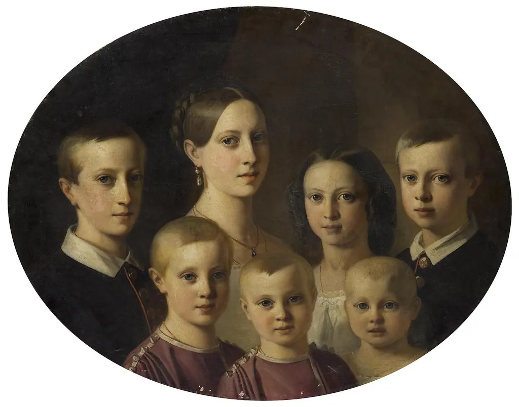 Portrait of the Oldenburg Children