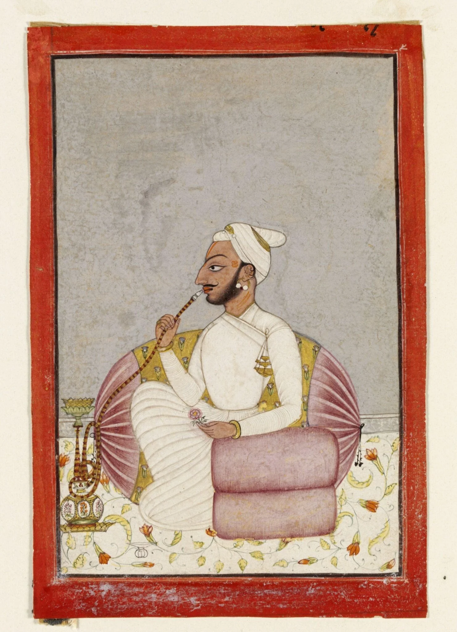 Raja Anand Dev, by Unknown, paint, 1700