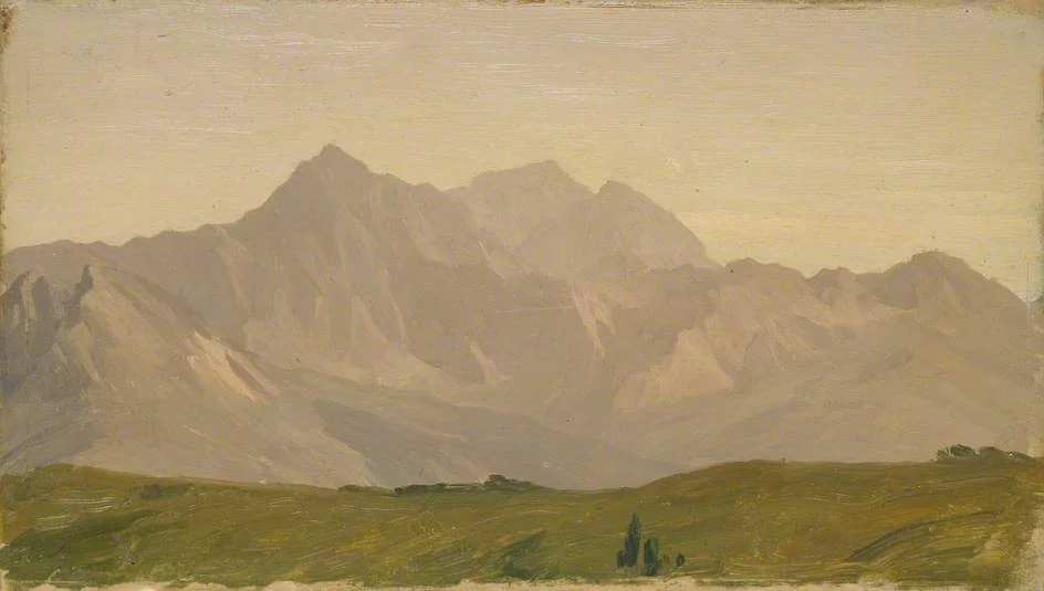 Monte Croce, by Frederic Leighton, oil, 1873