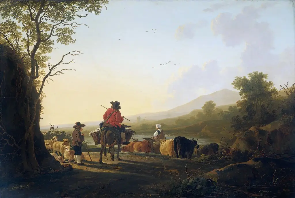 Landscape with Cattle Driver and Shepherd