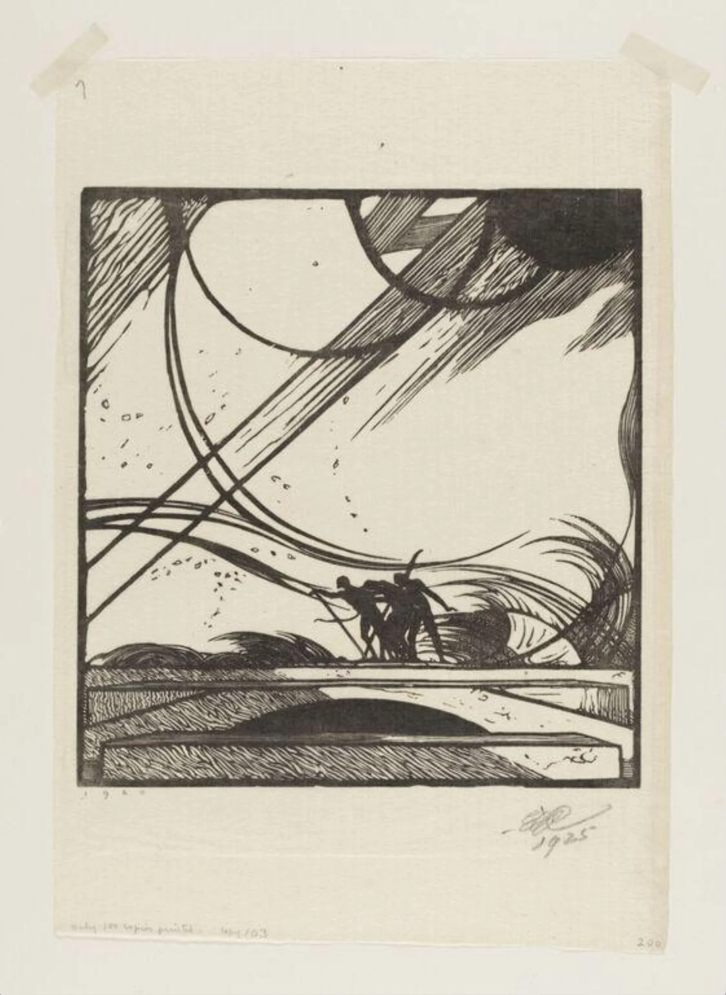Print Collection, by Edward Gordon Craig, 1925