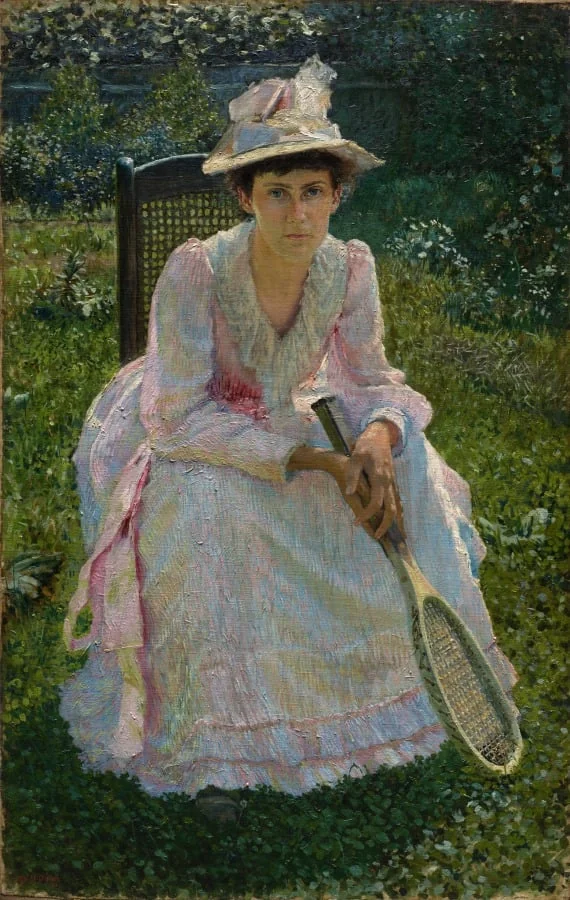 Mary Holland Bacher, by Otto Henry Bacher, unspecified, 1891