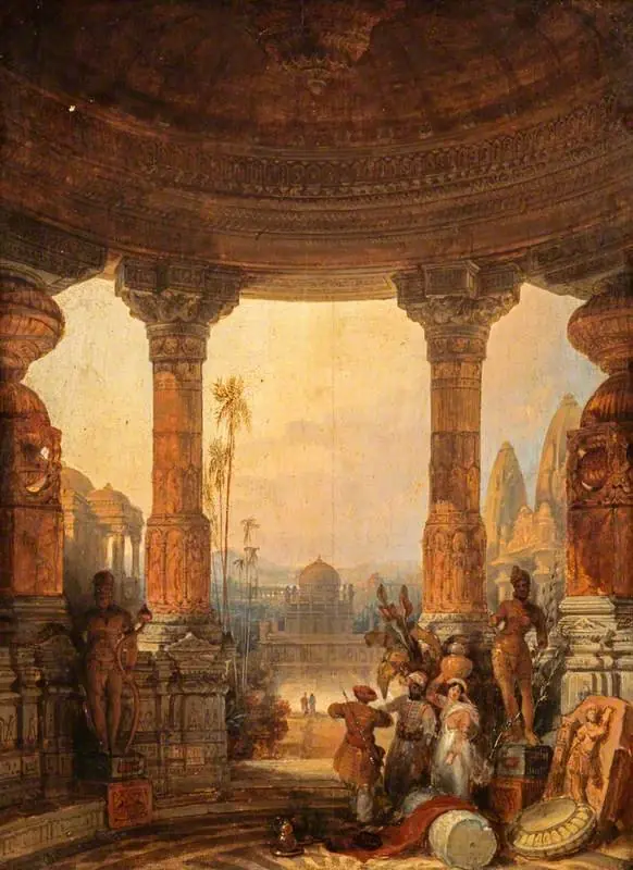 Hindoo Architecture - a Composition