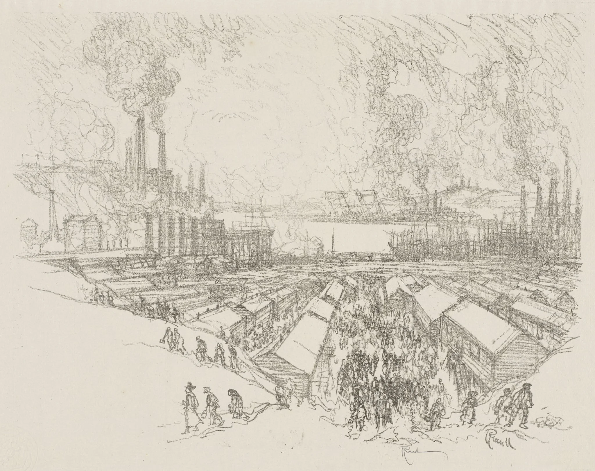 English War Work:  Five O'Clock