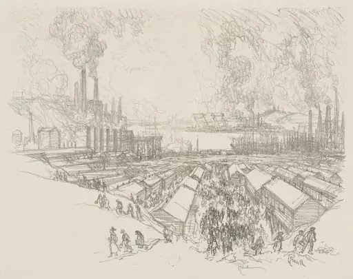 English War Work:  Five O'Clock