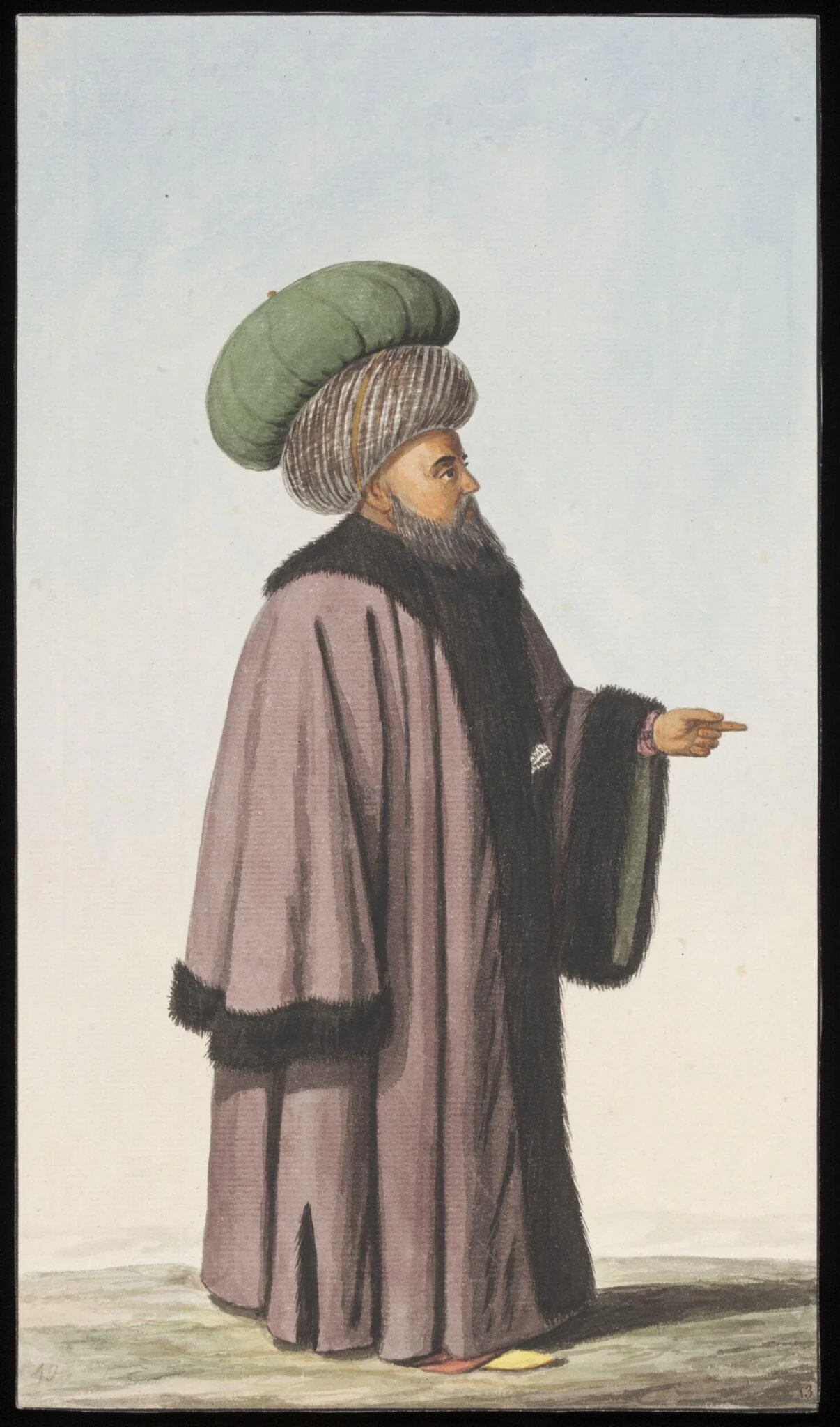 The Reis Efendi, or Minister for Foreign Affairs